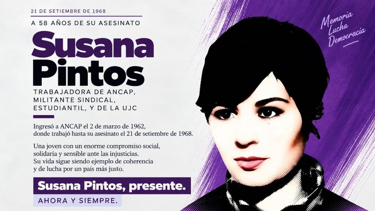 Susana Pintos: memoria, solidaridad y compromiso